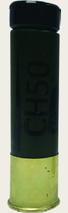 12 gauge CH50 percussion-primed cartridge