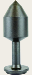 Pointed steel slug projectile