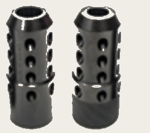 Pair of CTS brake nozzles, restricted and open versions
